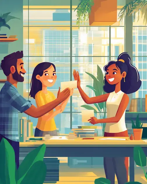 Exemplos práticos de gratidão no ambiente de trabalho