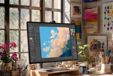 Ferramenta de criação de conteúdo visual: Transforme suas ideias em arte