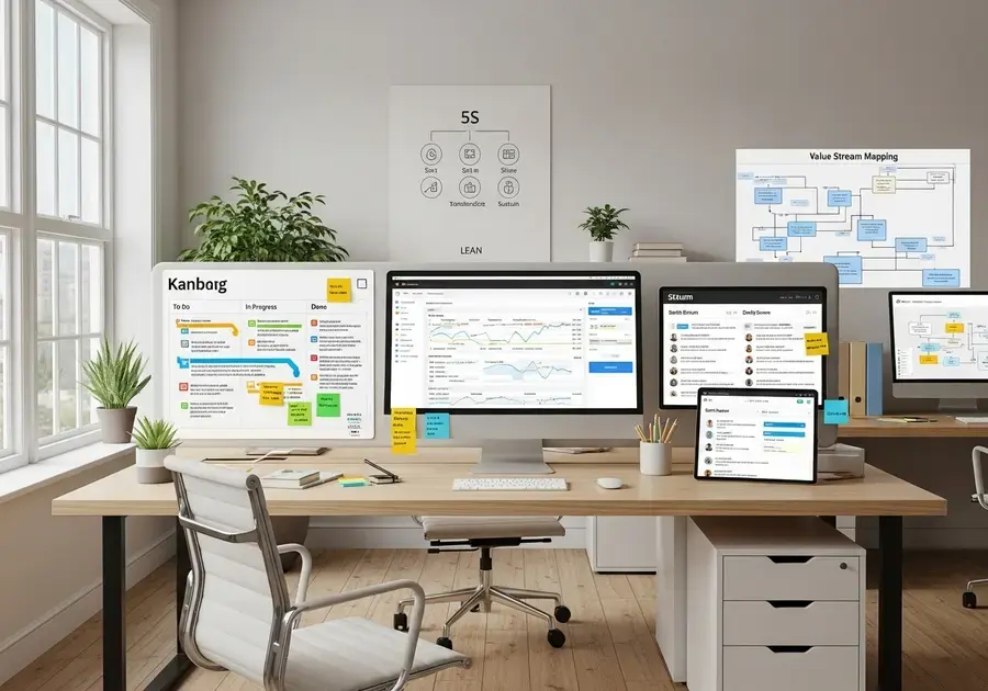 Ferramentas Ágeis: LEAN, KANBAN e SCRUM