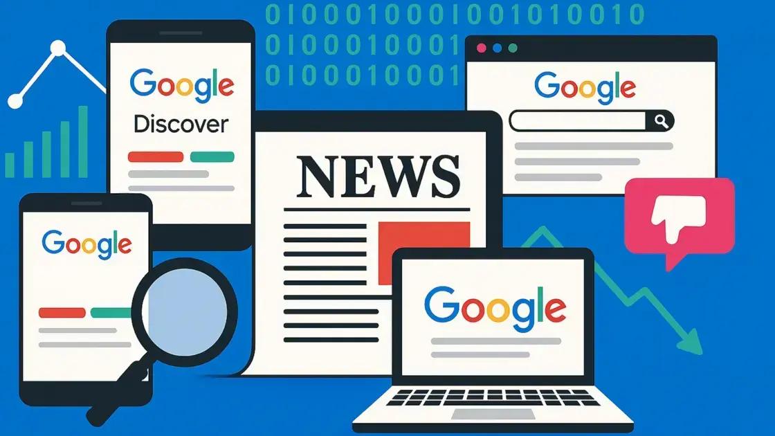 Google Discover se torna a principal fonte de tráfego para publicações de notícias