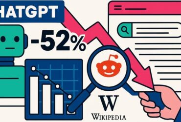 Tráfego do ChatGPT para Sites Cai 52% em Um Mês