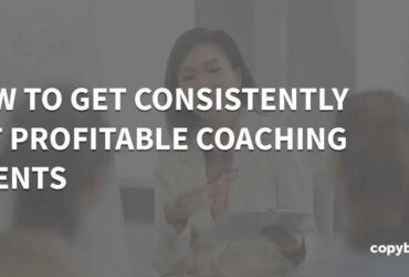 Como Atrair Clientes de Coaching de Forma Consistente