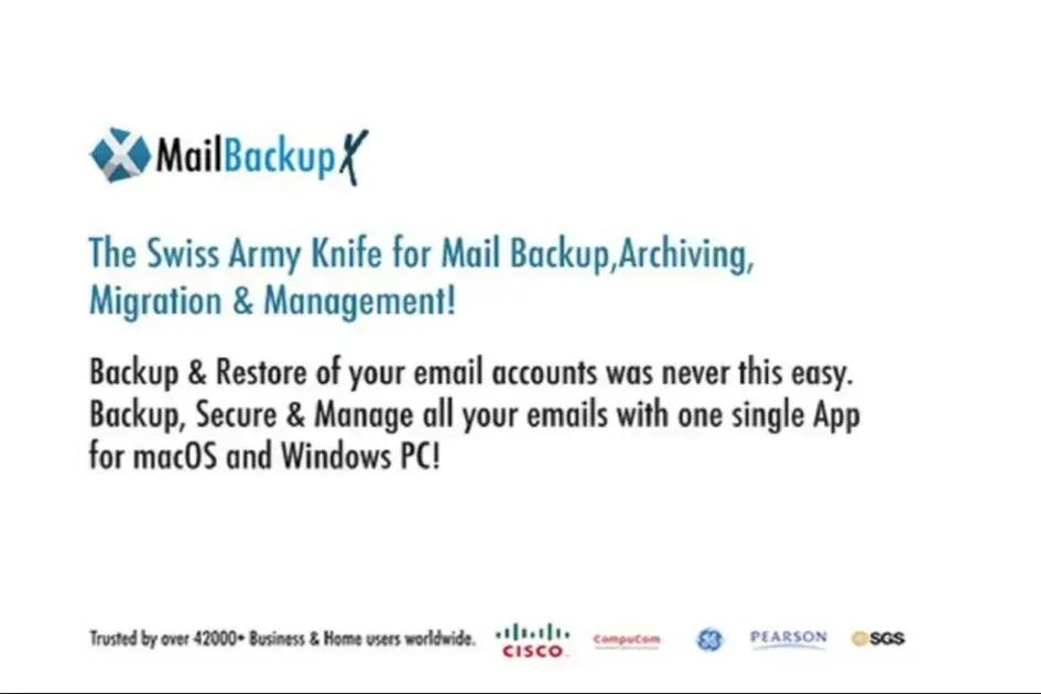 Gerencie Seus E-mails com Mail Backup X por Apenas $40