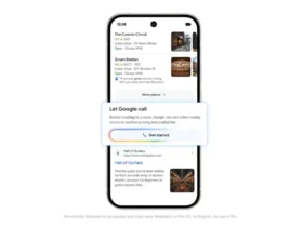 Descubra como a chamada agentiva do Google pode facilitar suas compras locais