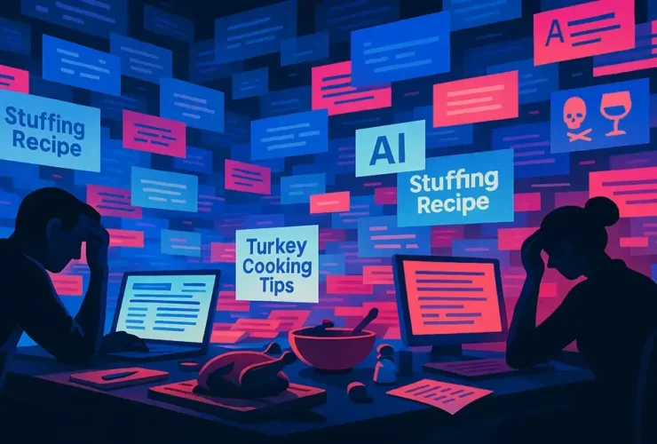 O impacto da inteligência artificial nas receitas de Thanksgiving