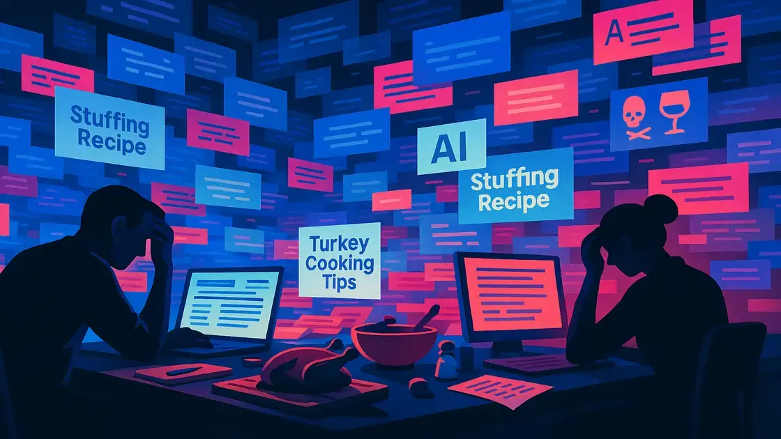 O impacto da inteligência artificial nas receitas de Thanksgiving