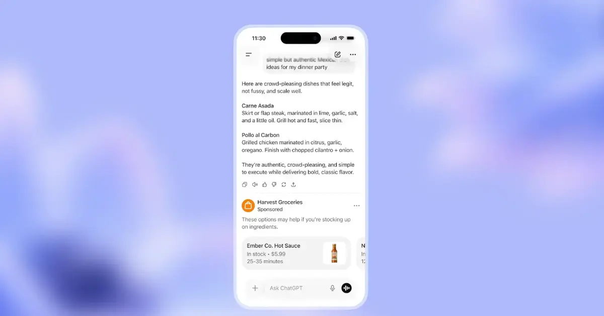 OpenAI inicia testes de anúncios no ChatGPT para usuários nos EUA